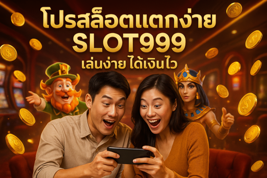 โปรสล็อตแตกง่าย SLOT999 เล่นง่ายได้เงินไว