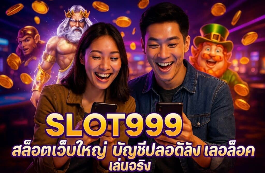 SLOT999 สล็อตเว็บใหญ่ บัญชีปลอดภัย ปลอดล็อค เล่นจริง