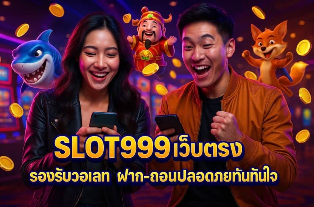 SLOT999 เว็บตรง รองรับวอเลท ฝาก-ถอนปลอดภัยทันใจ